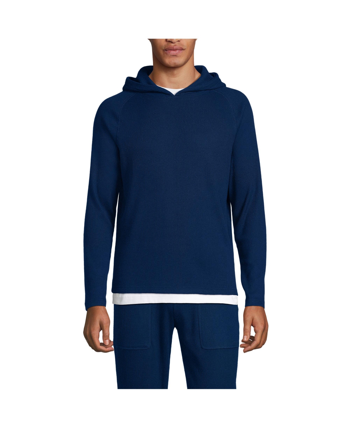 Men's Brushed Rib Hoodie - Gray heather