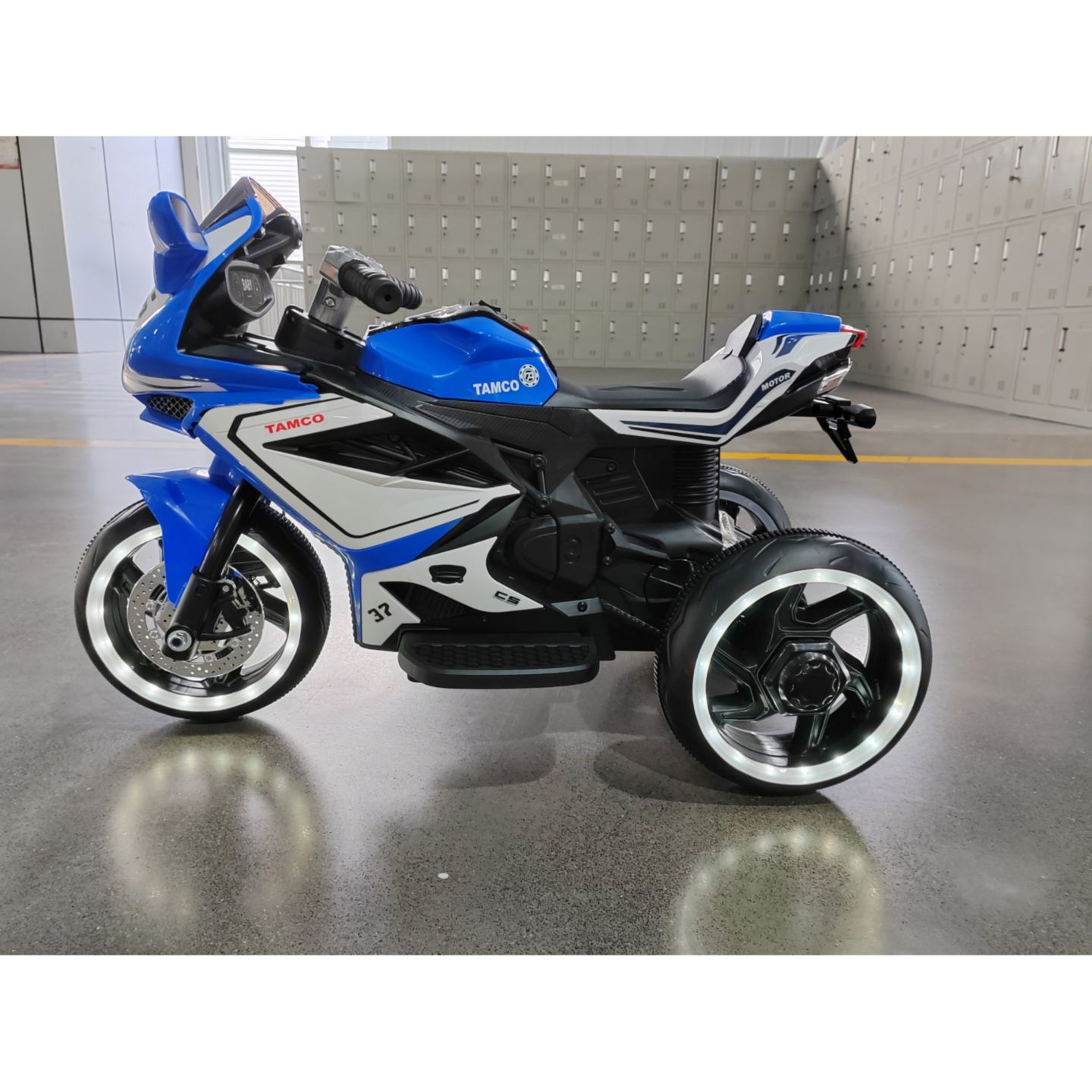 Детская игрушка Streamdale Furniture Electric Ride-On Motorcycle with Music, 3–4 года, цвет: Синий — фото 5