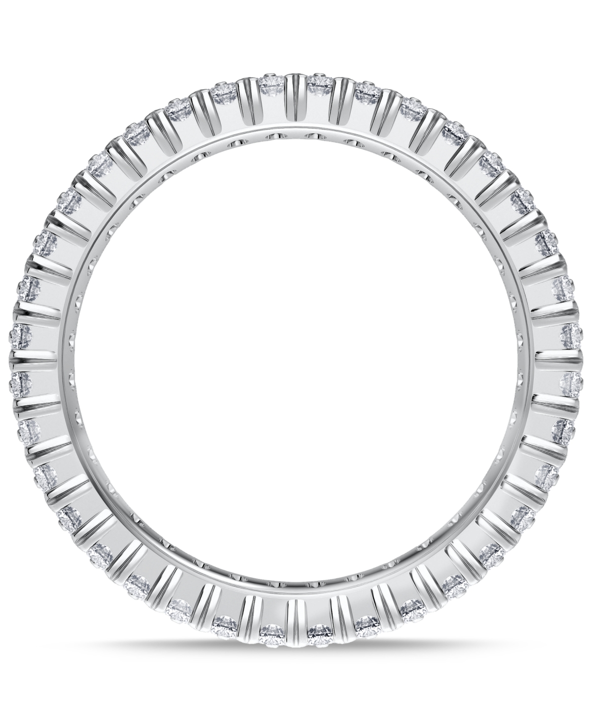 Diamond Three-Row Eternity Band (2 ct. t.w.)  14k White Gold, 14k Gold, or 14k Rose Gold - Platinum