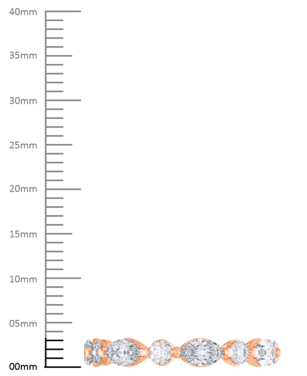 MACY'S DIAMOND ETERNITY RING (2 CT. T.W.) IN PLATINUM, 14K WHITE GOLD, 14K GOLD, OR 14K ROSE GOLD