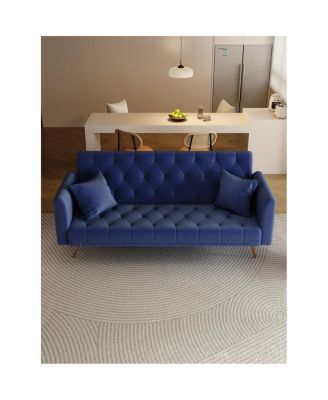 71" Convertible Double Folding Living Room Sofa Bed