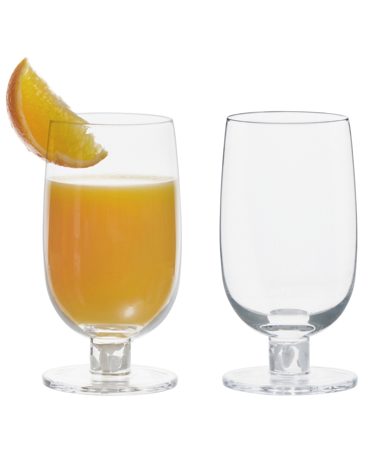 Anton Studio Designs Bjorn Highball Tumblers, Set Of 2 In White