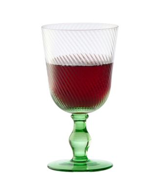 Swirl Wine Glasses, Set of 4