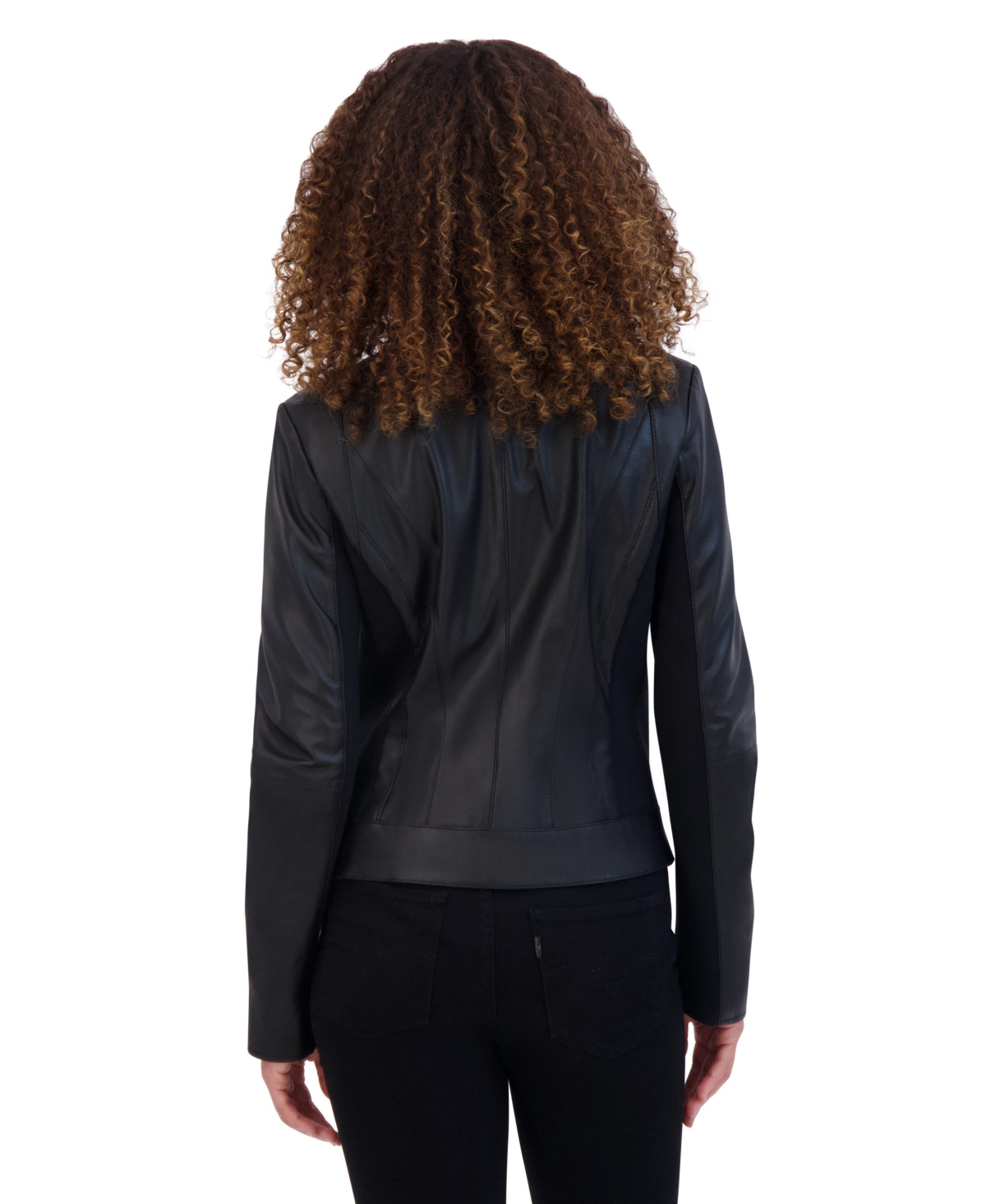 Andrew Marc Women's Messina Lightweight Leather Jacket