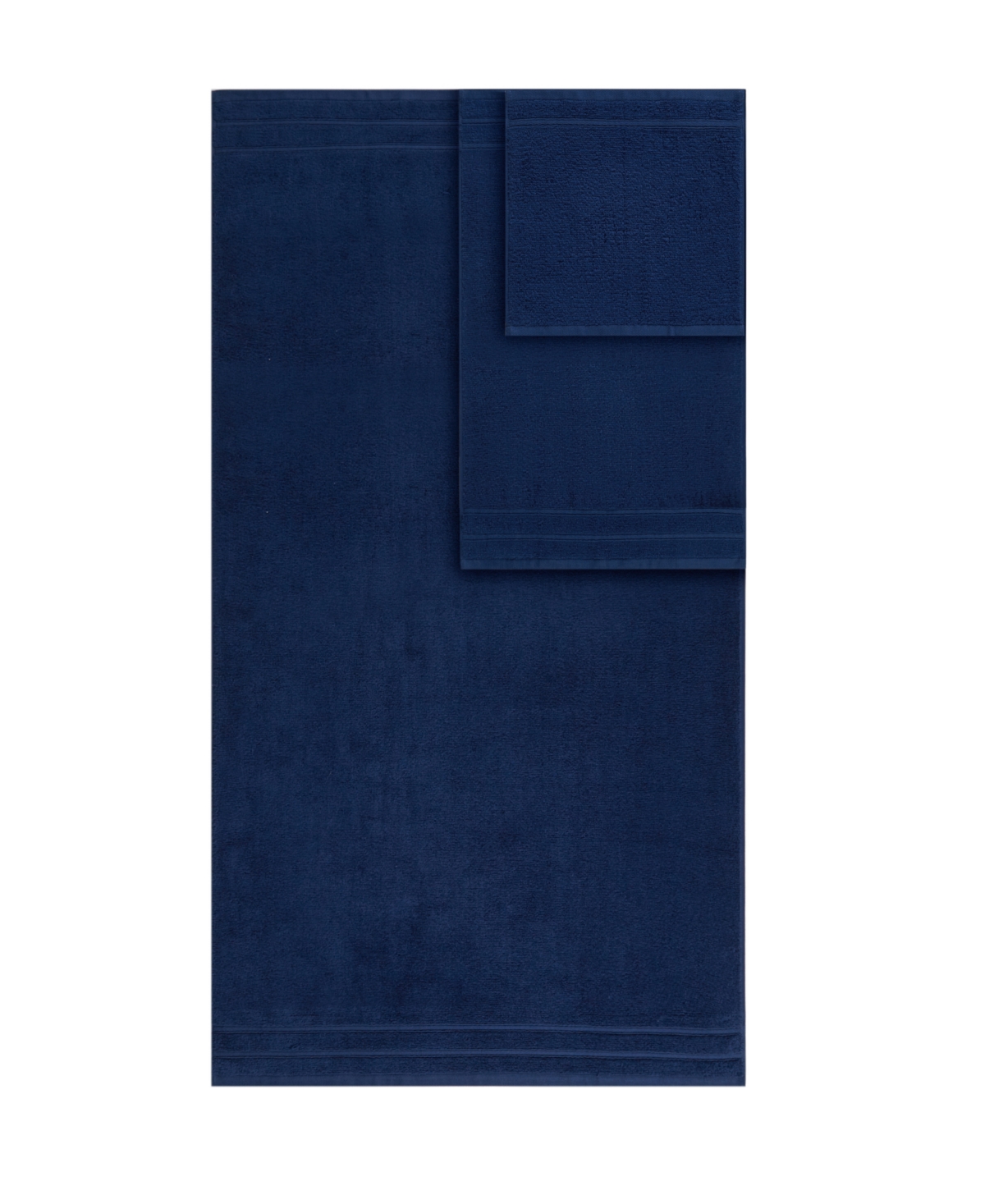 510 Design Essential Quick Dry Cotton 12-pc. Bath Towel Set In Indigo
