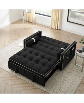 Streamdale 55" Pull-Out Sofa Bed with Side Pockets