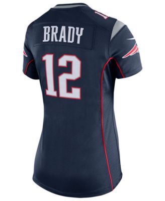 Women's Tom Brady New England Patriots Game Jersey