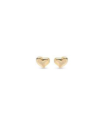 Medium Heart Shaped Metal Alloy Earring