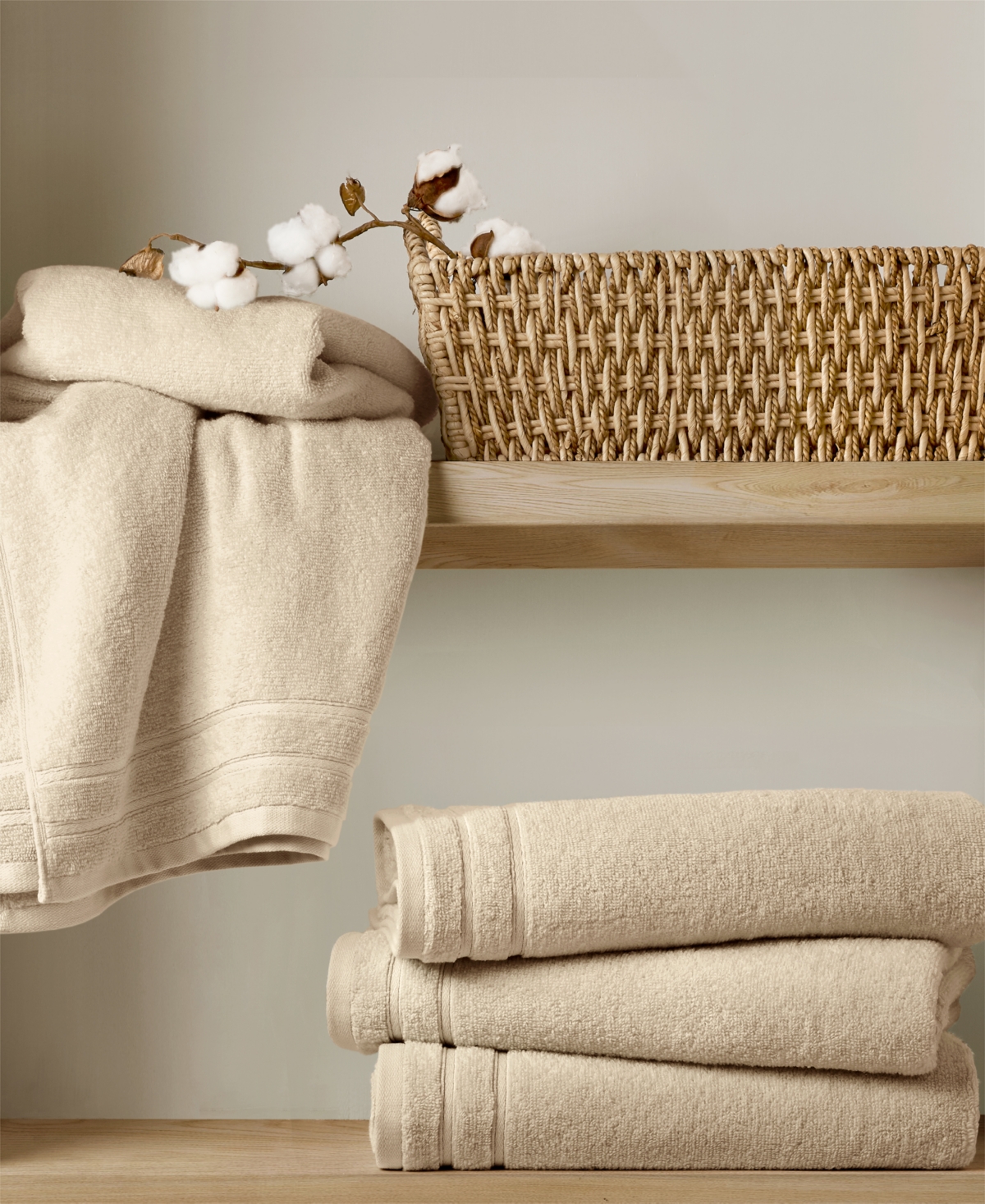 510 Design Essential Quick Dry Cotton 4-pc. Bath Towel Set In Beige