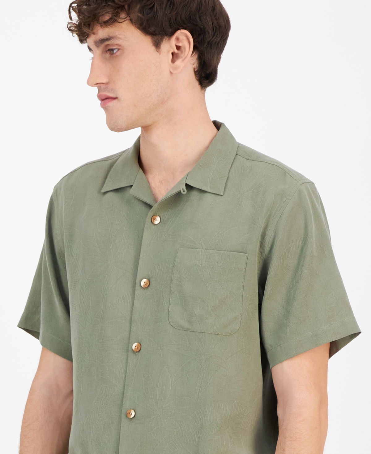 Tommy Bahama Men's Al Fresco Tropics Silk Short-sleeve Shirt