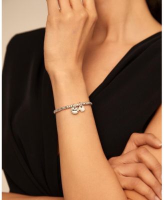 Sealed Love Sterling Silver Metal Bracelet