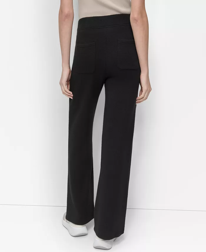 Women's Knit Pull-On Wide-Leg Pants - thumbnail 7