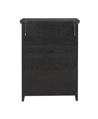 Modern 5-Drawer Storage Dresser with Anti-Tip Safety