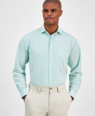 Club Room - en's Fine Stripe Dress Shirt