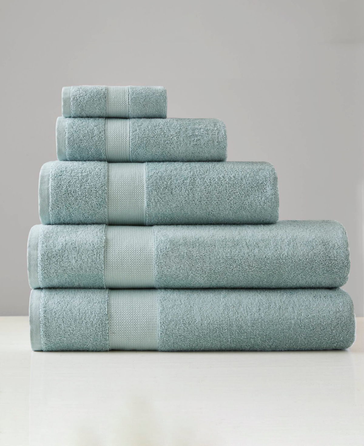 510 Design Premium Turkish Cotton Plush 2-pc. Bath Towel Set In Seafoam