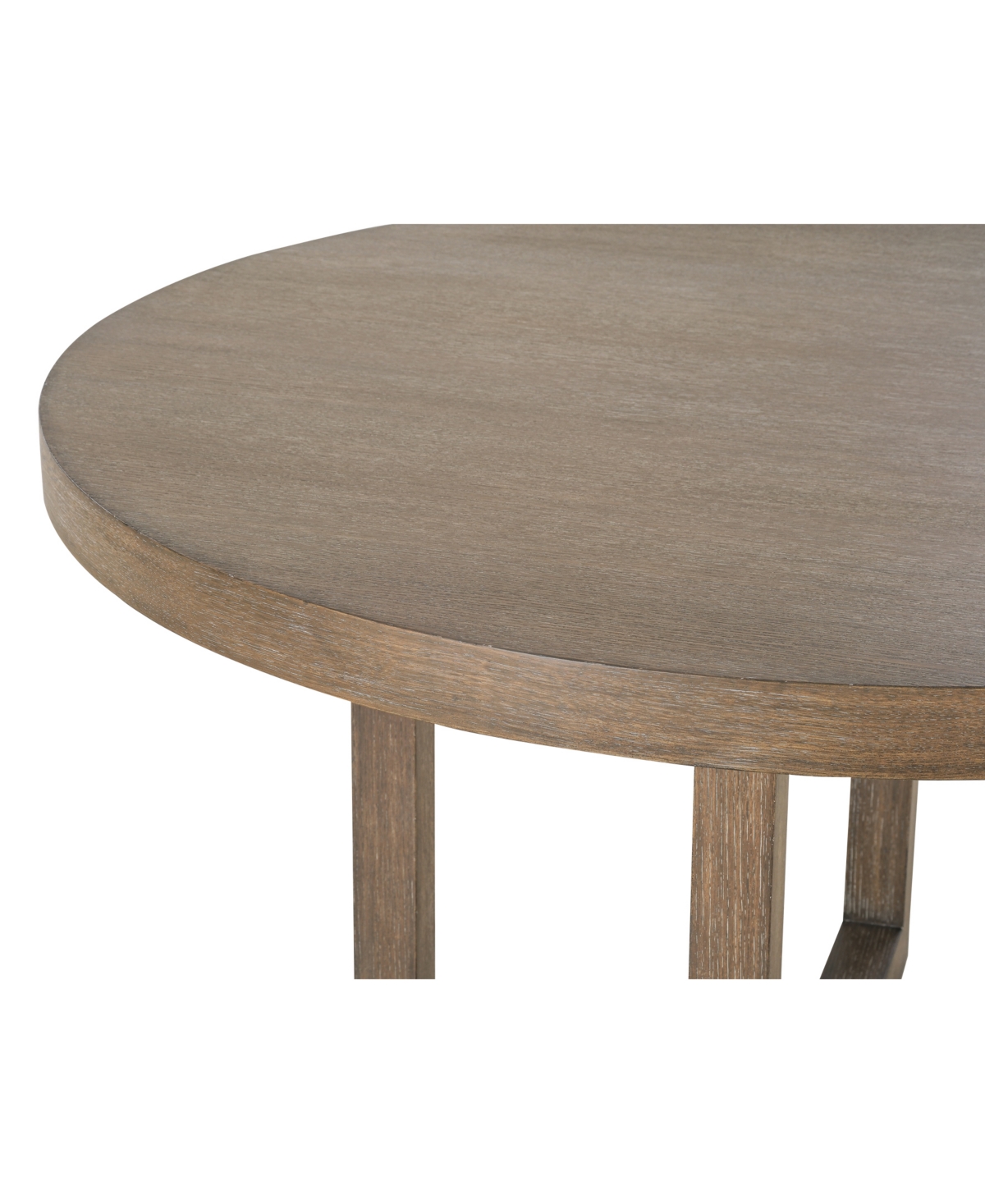 Macy's Portmore Round Dining Table, Created For  In Brown