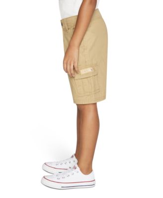 Little Boys Relaxed Fit Adjustable Waist Cargo Shorts