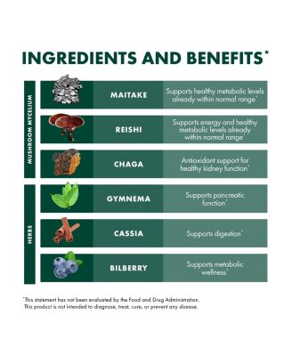 MycoBotanicals Capsules - Herbal Supplement with Chaga, Reishi & Maitake Mushrooms - Mushroom Mycelium Supplement for Healthy Balance - 60 Capsules (30 Servings)