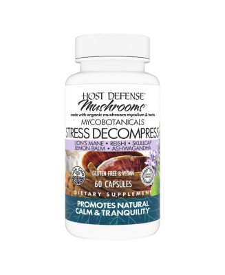Host Defense MycoBotanicals Stress Decompress Capsules - Mushroom