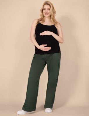 Maternity Under the Belly Utility Cargo Relaxed Fit Pant - Motherhood