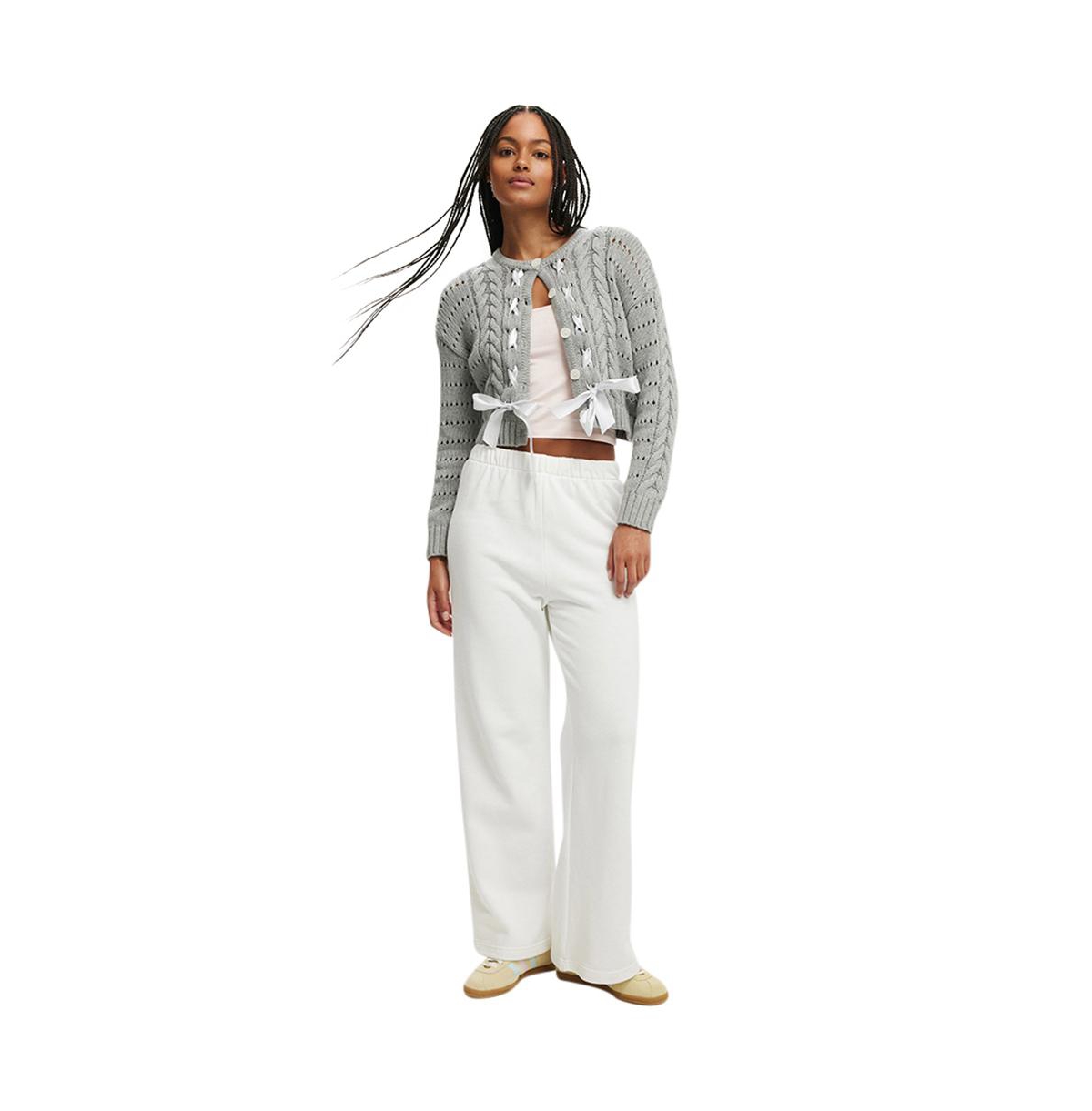 Cotton On Women's Bow Peep Cardigan
