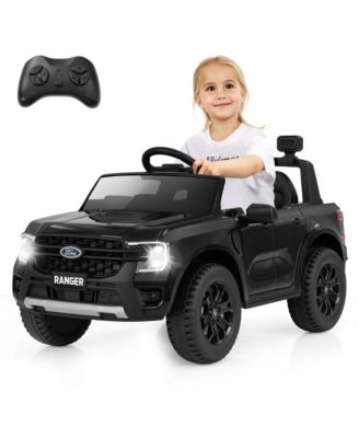 12V Licensed Ford Ranger Kids Ride on Car with Remote Control Storage Basket