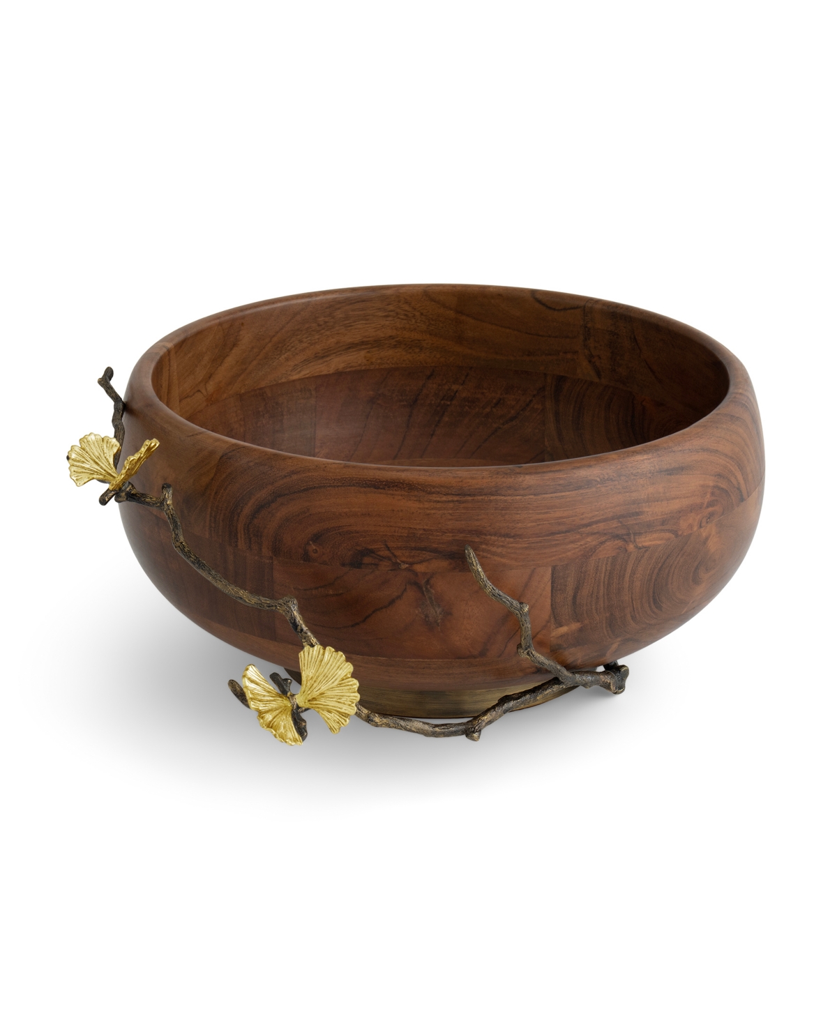 Butterfkly Ginkgo Wood Bowl