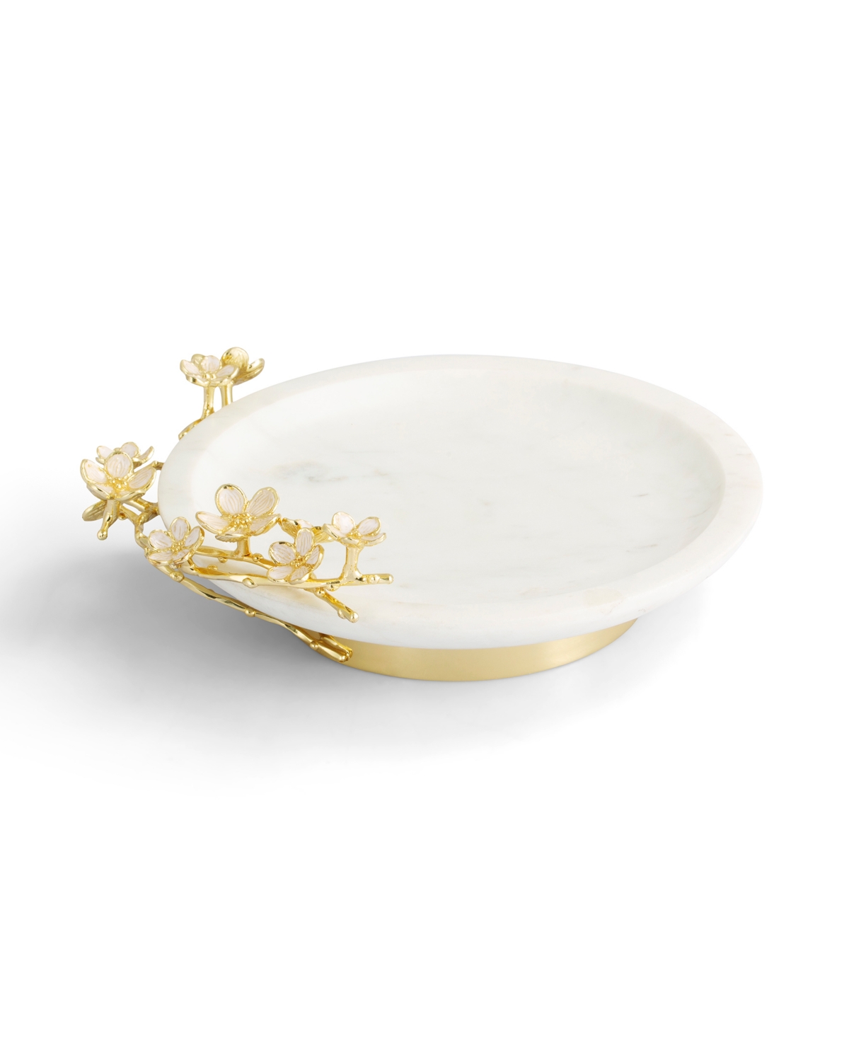 Michael Aram Cherry Blossom Trinket Tray In Gold