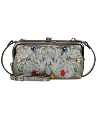 Patricia Nash - Missoula Mini Leather Frame Bag