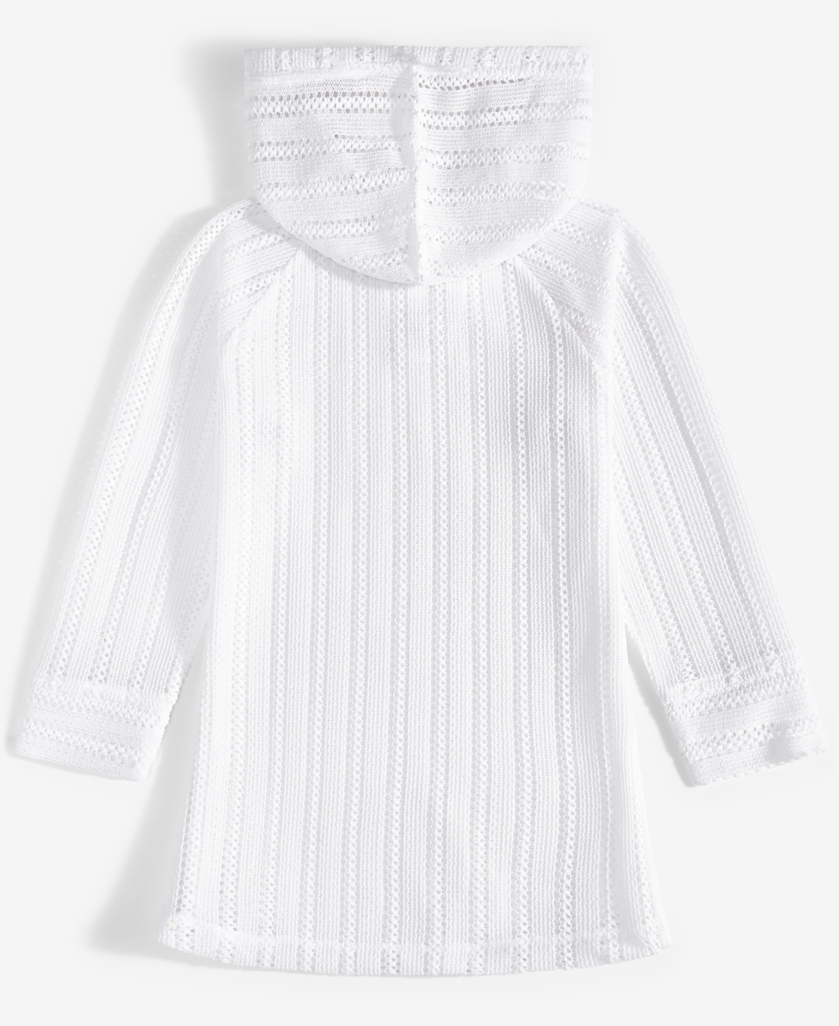 EPIC THREADS BIG GIRLS HOODED LONG SLEEVE MESH COVER-UP, EXCLUSIVELY AT MACY'S 