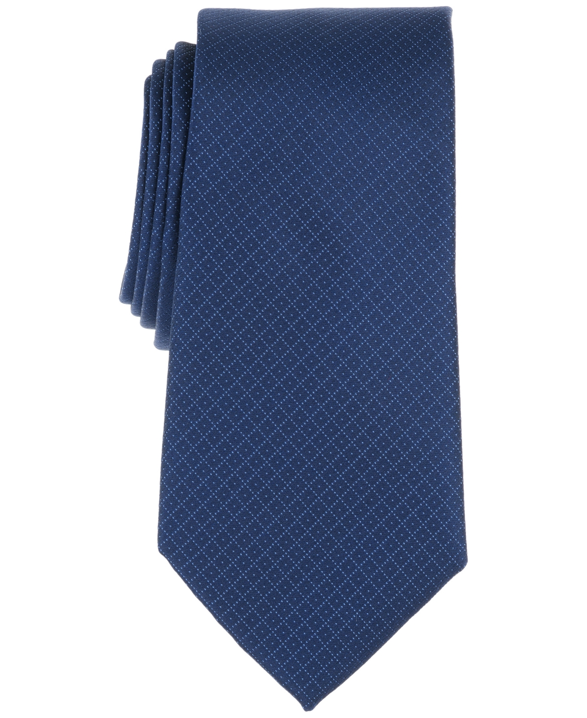 Men's Walker Mini-Pattern Tie - Navy