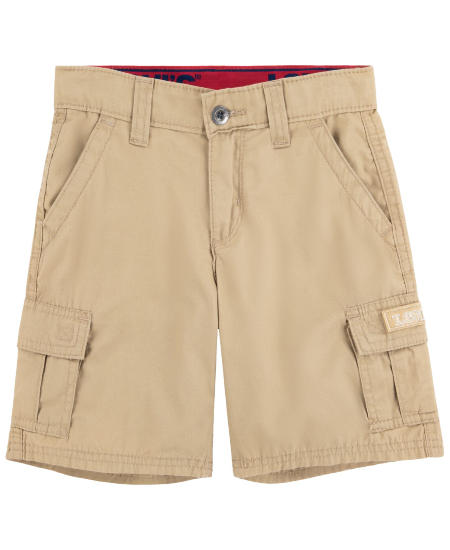 Шорты Levi's Relaxed Fit Adjustable Waist Cargo для мальчиков, цвет: Золотой — фото 1