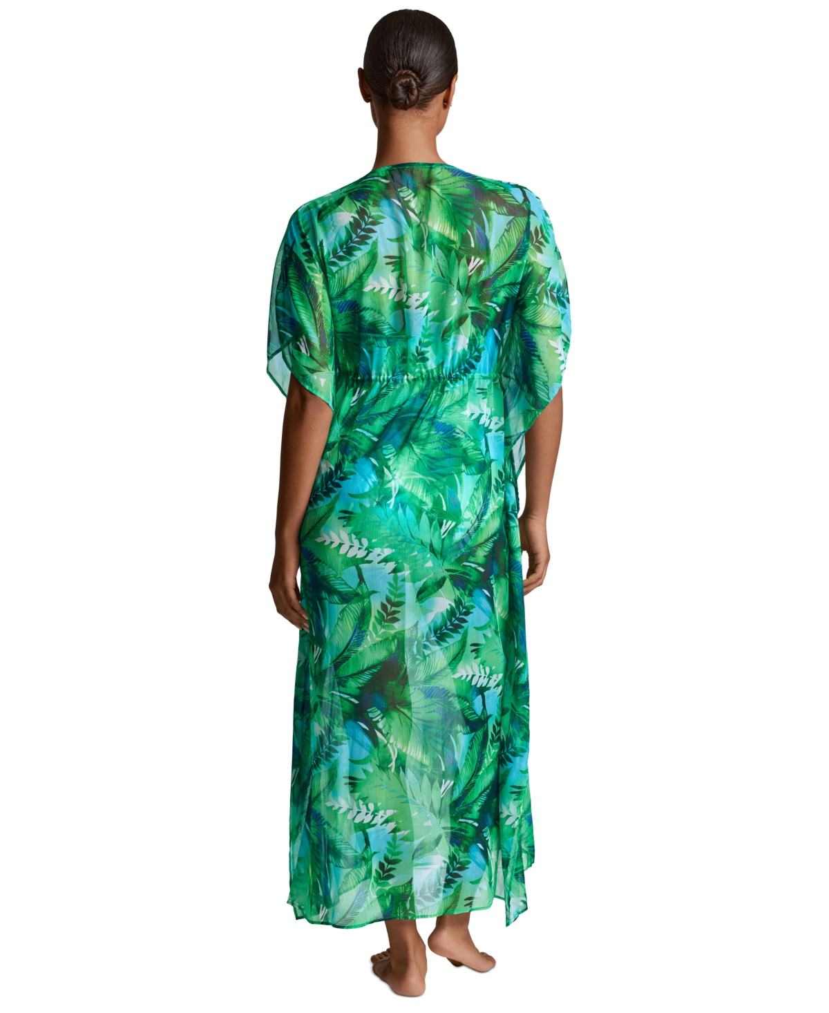 Lauren Ralph Lauren Women's Printed Caftan Swim Cover-Up