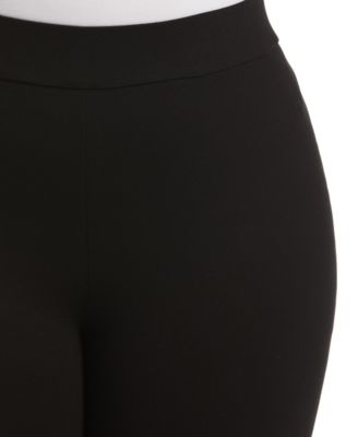 Plus Size Comfort Fit Seamed Back Legging Pants