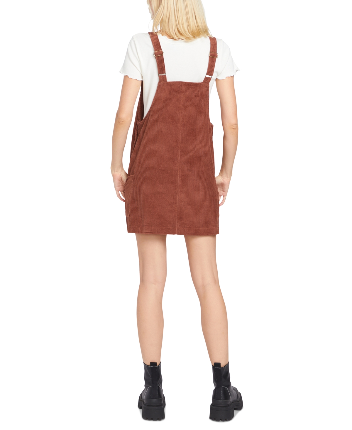 Volcom Juniors' Power Chord Square-Neck Mini Dress