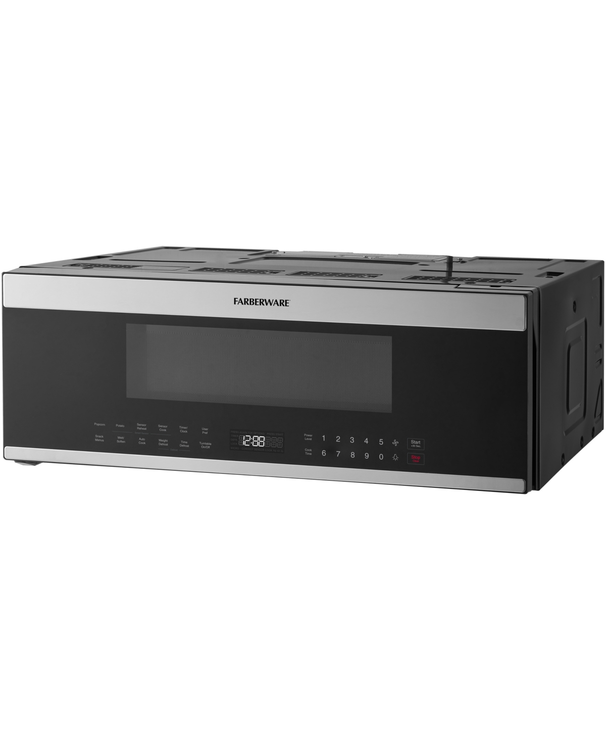 Farberware 1.2 Cubic Feet Microwave Oven Fmr12lpss In Silver