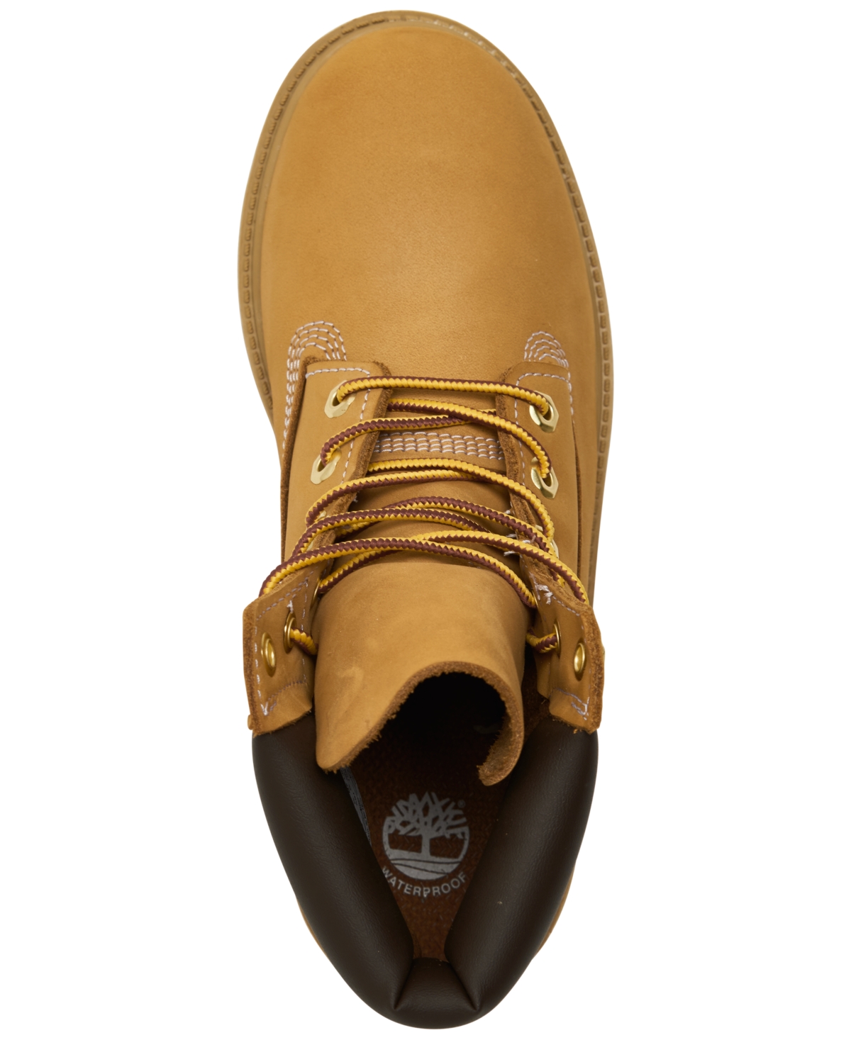 Shop Timberland Big Kids 6 Inch Premium Waterproof Boots From Finish Line In Wheat