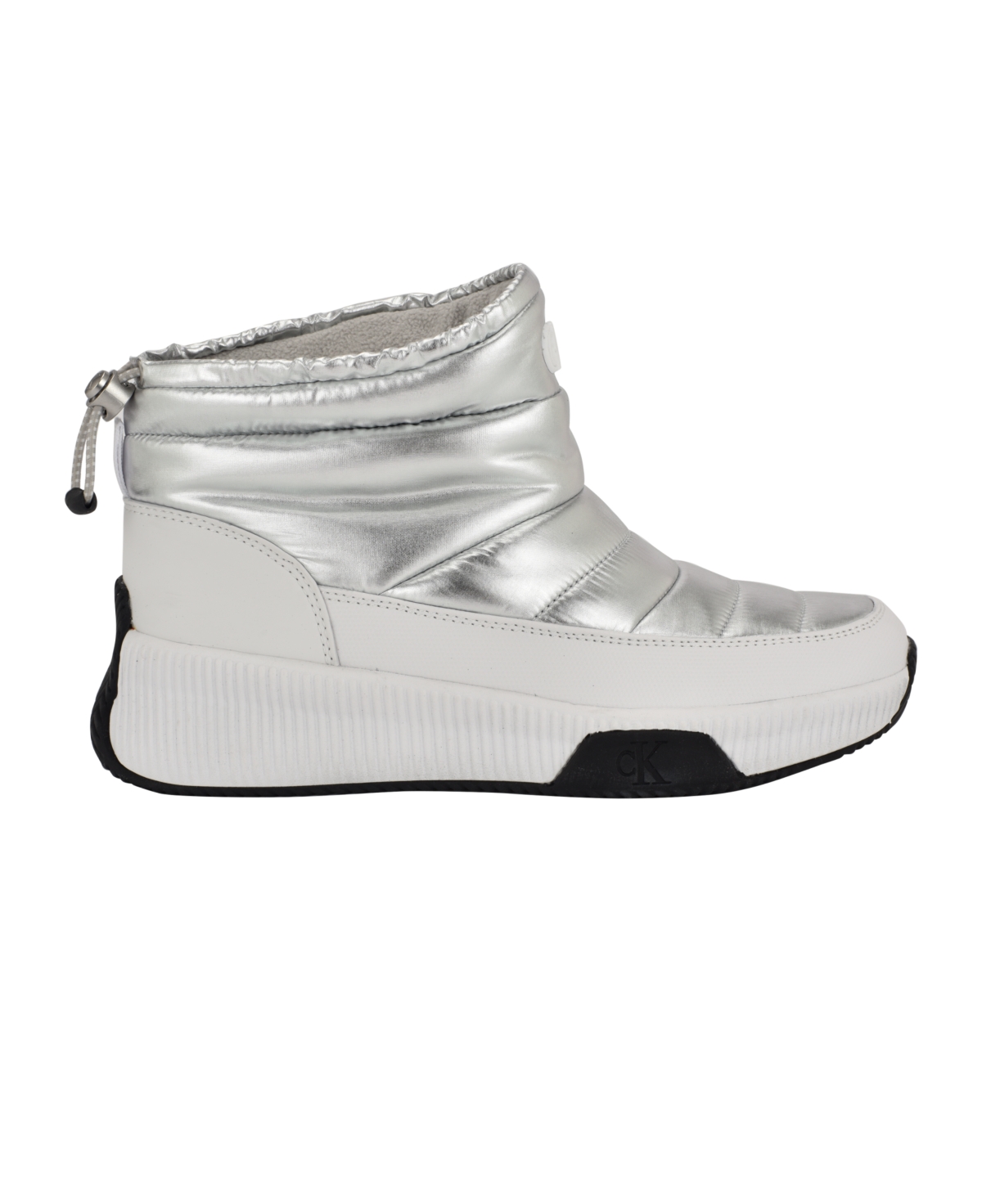 Calvin Klein Mhyla Bootie In Silver