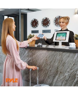 Full Motion Anti-Theft Tablet Bracket, Adjustable and Secure Stand with Lock Mechanism