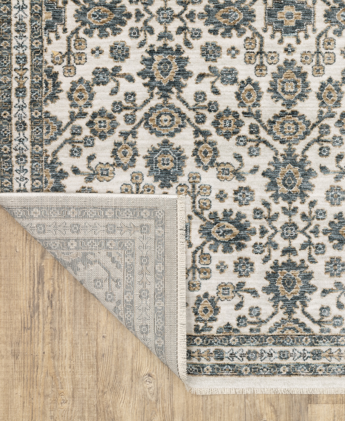 Oriental Weavers Echo Ech06 7'10"x10'10" Area Rug In Ivory