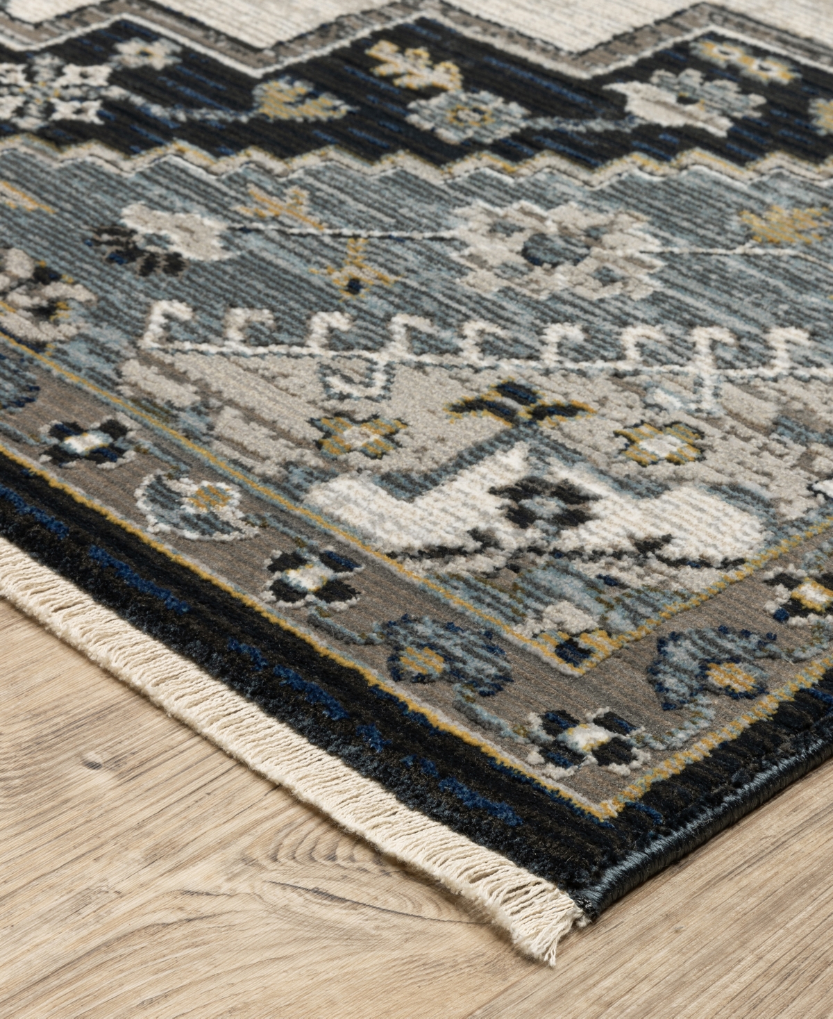 Oriental Weavers Keira KEI04 2'3"x7'6" Runner Area Rug