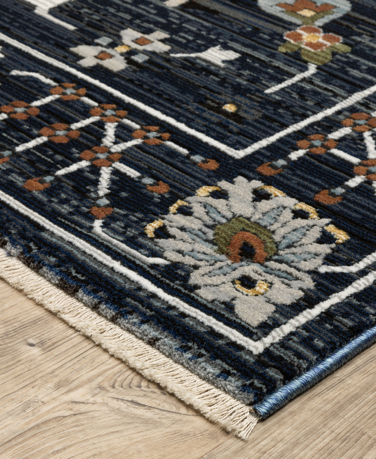 Oriental Weavers Keira Kei08 5'3"x7'6" Area Rug In Blue