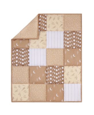 Crib Bedding Set for Baby Boys and for Baby Girls, Boho Celestial, 3 Pieces