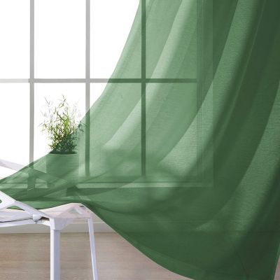 Melrose Semi Sheer Window Panel Set, 110" W x 84" L