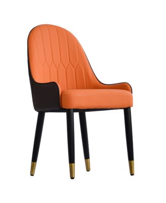 PU Sponge Dining Chairs, Set of 2