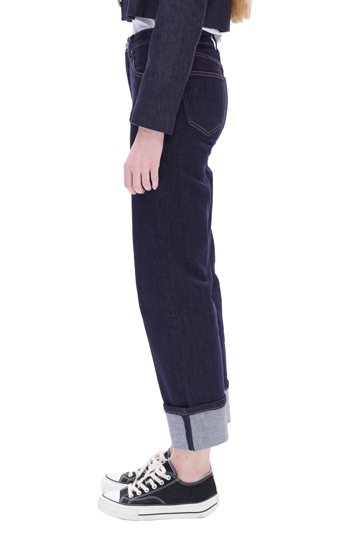 BAYEAS WOMEN'S HIGH RISE STRAIGHT JEANS 