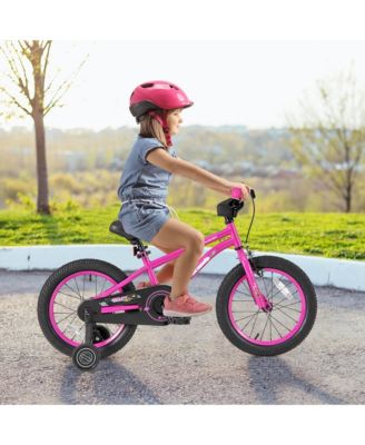 16-Inch Kid s Bike for 4-7 Years Old with Adjustable Saddle & Anti-slip Handlebar