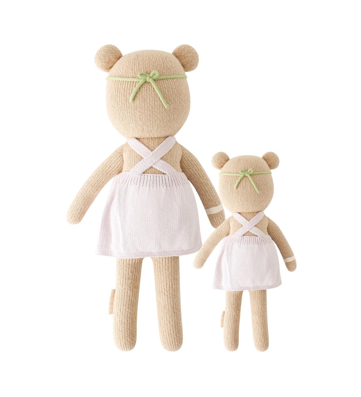 cuddle+kind cuddle+kind Unisex Little Olivia the honey bear - Baby -pastel purple