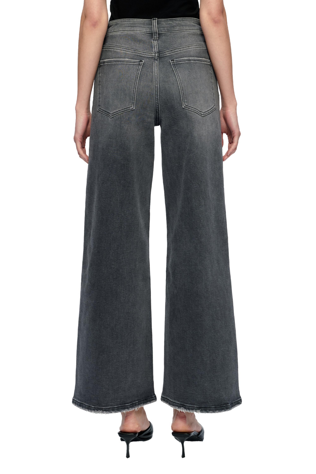 BAYEAS WOMEN'S JUDY HIGH RISE WIDE LEG JEANS 