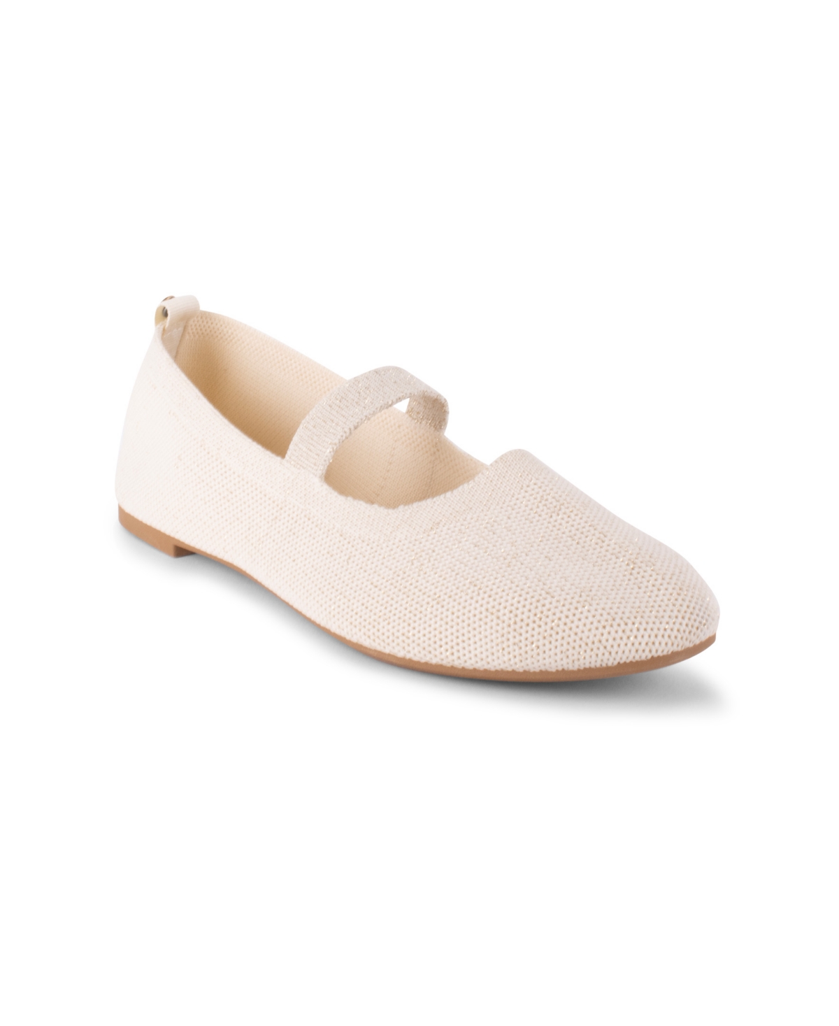Danskin Women s Wonder Slip On Ballet Flat Mauve Polyester Stretch Knit Smart Closet
